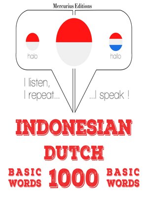 cover image of 1000 kata-kata penting di Belanda